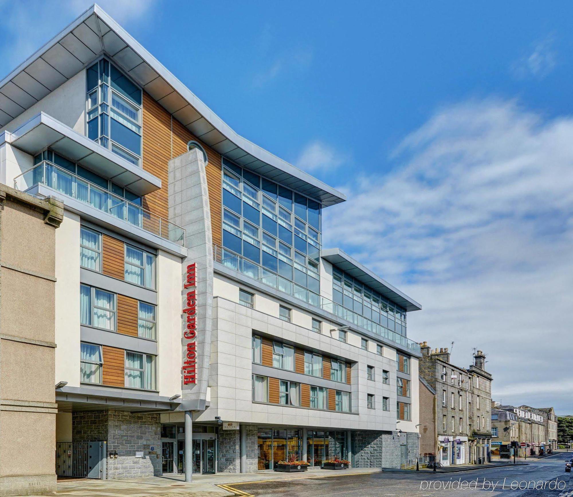 Hilton Garden Inn Aberdeen City Centre Exterior foto