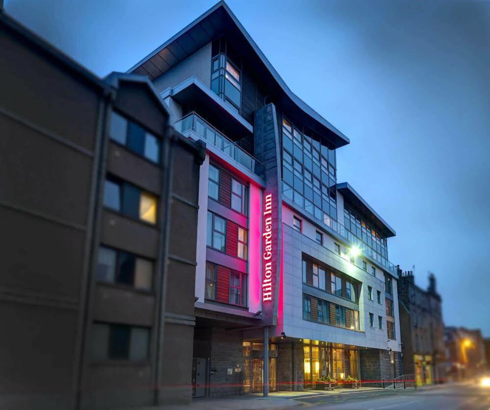 Hilton Garden Inn Aberdeen City Centre Exterior foto